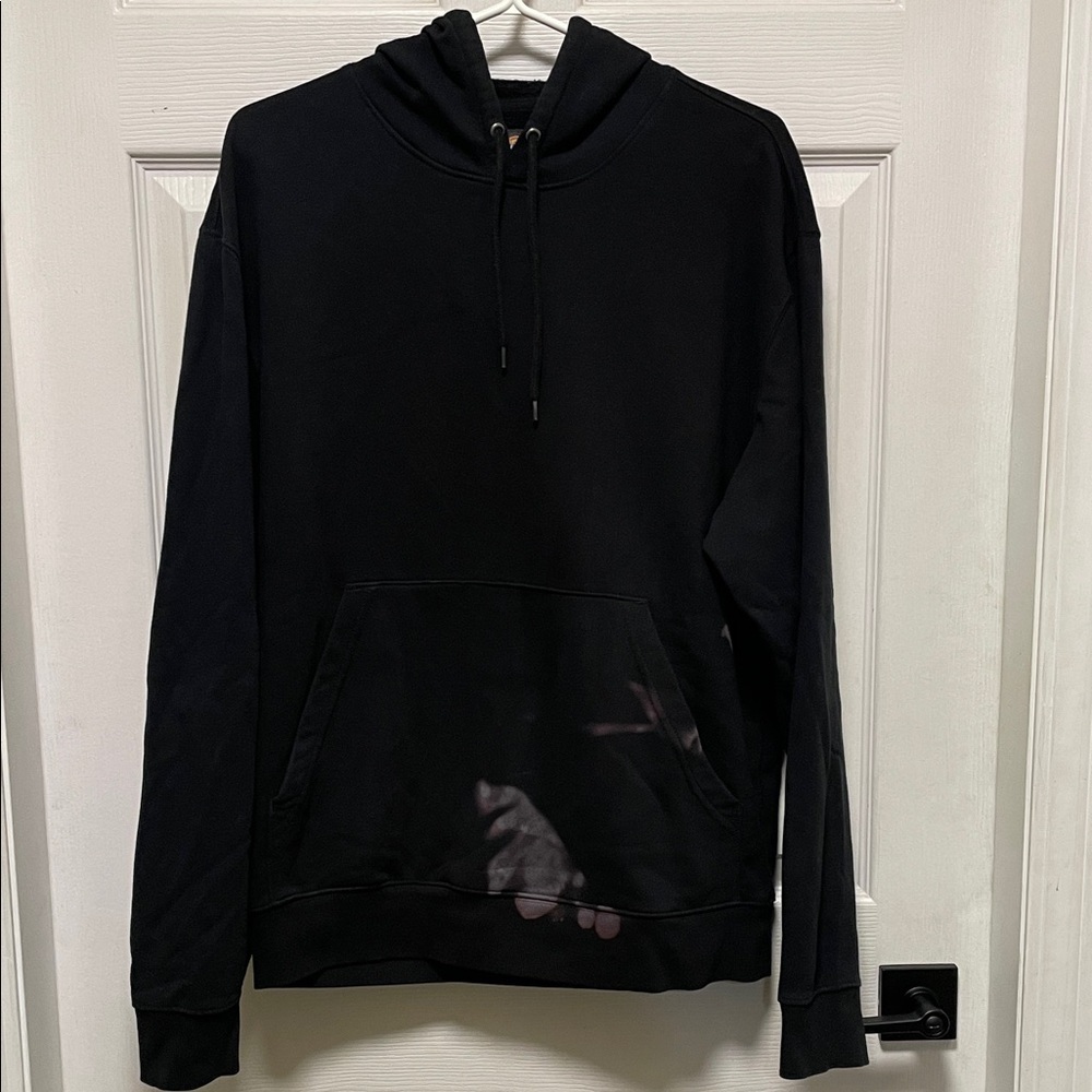 Dickies | Bleached | Streetwear | Black | Work Wear | Hoodie | Size M